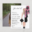 Search for pink black graduation invitations University