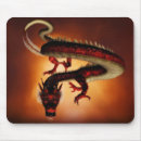 Search for dragons mousepads Red
