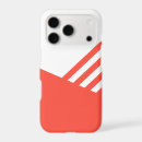 Search for red and white lines iphone cases Modern