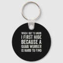 Search for funny employee key rings Work