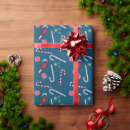 Search for candy cane wrapping paper Xmas
