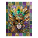Search for feather mask posters Mardi gras