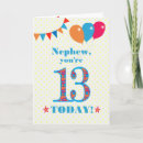 Search for 13th for a nephew birthday cards For kids