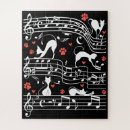 Search for musicians puzzles Cats