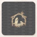 Search for christmas nativity coasters Xmas