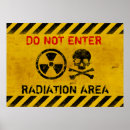 Search for hazards posters Radiation symbol