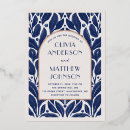 Search for indigo wedding invitations Navy