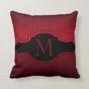 Search for black and red striped cushions Pattern