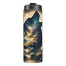 Search for howling wolf travel mugs Moon