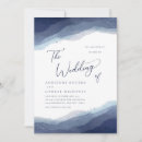 Search for shades of blue wedding invitations Modern