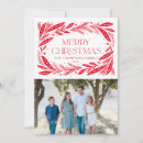 Search for wreath christmas invitations Red