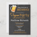 Search for guys diaper party invitations Daddy to be