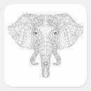 Search for elephant head stickers Zendoodle