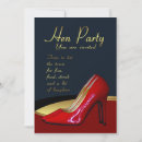 Search for red shoes invitations Party