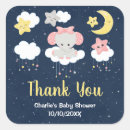 Search for baby shower girl elephant stickers Cute animal