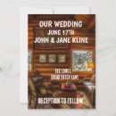 Search for lodge invitations Rustic