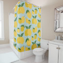 Search for lemon yellow shower curtains Fruit