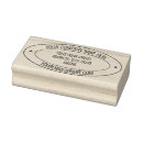 Search for oval rubber stamps Address