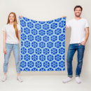 Search for cobalt blue blankets Blue and white