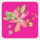 Search for neon flower stickers Pink