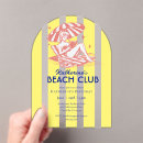 Search for club party invitations Summer