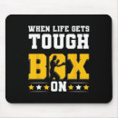 Search for boxing gloves mousepads Fight camp preparation