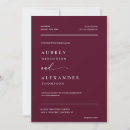 Search for burgundy wedding invitations Elegant