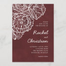 Search for red velvet invitations Modern