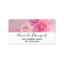 Search for bouquet of flowers return address labels Floral