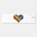 Search for love for bumper stickers Rainbow