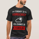 Search for meteorology tshirts Meteorological