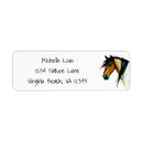 Search for wild horse return address labels Pony