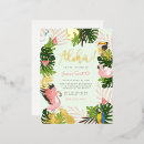 Search for aloha party invitations Flamingo