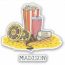 Search for retro movie stickers Popcorn
