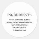 Search for gingerbread labels Modern