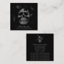 Search for spooky business cards Dark