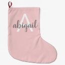 Search for blush christmas stockings Elegant