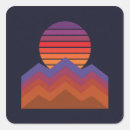 Search for retro sunset stickers Nature