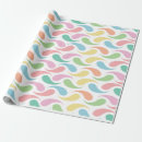 Search for raindrop wrapping paper Pastel