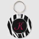 Search for monogram zebra key rings Trendy