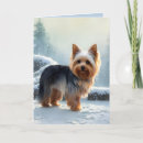 Search for yorkshire terrier christmas cards Puppy