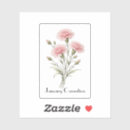 Search for birth month stickers Flowers
