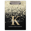 Search for bling clipboards Gold glitter