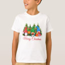 Search for gnome kids tshirts Merry christmas