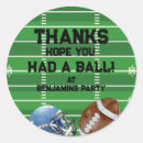 Search for football birthday party stickers Boy