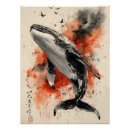 Search for whales art Marine life
