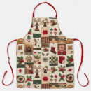 Search for quilt aprons Red