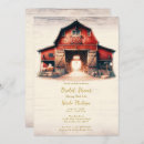 Search for barn bridal shower invitations Wood