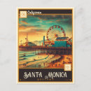 Search for vintage santa monica postcards Classic