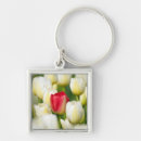 Search for red tulips key rings Flower